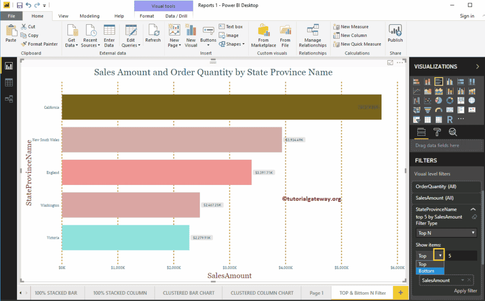 Power BI Top 10 Filters 11