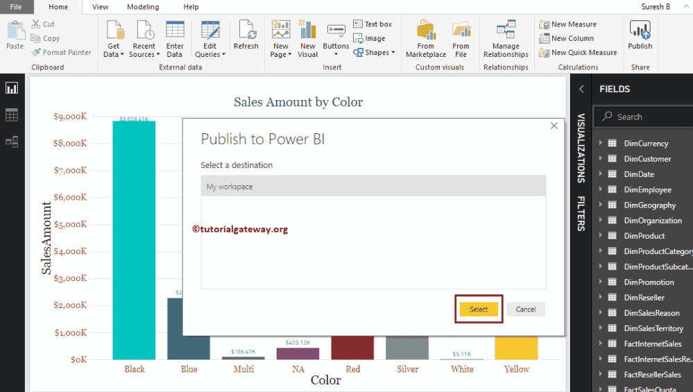 Publish Power BI Desktop Reports 3