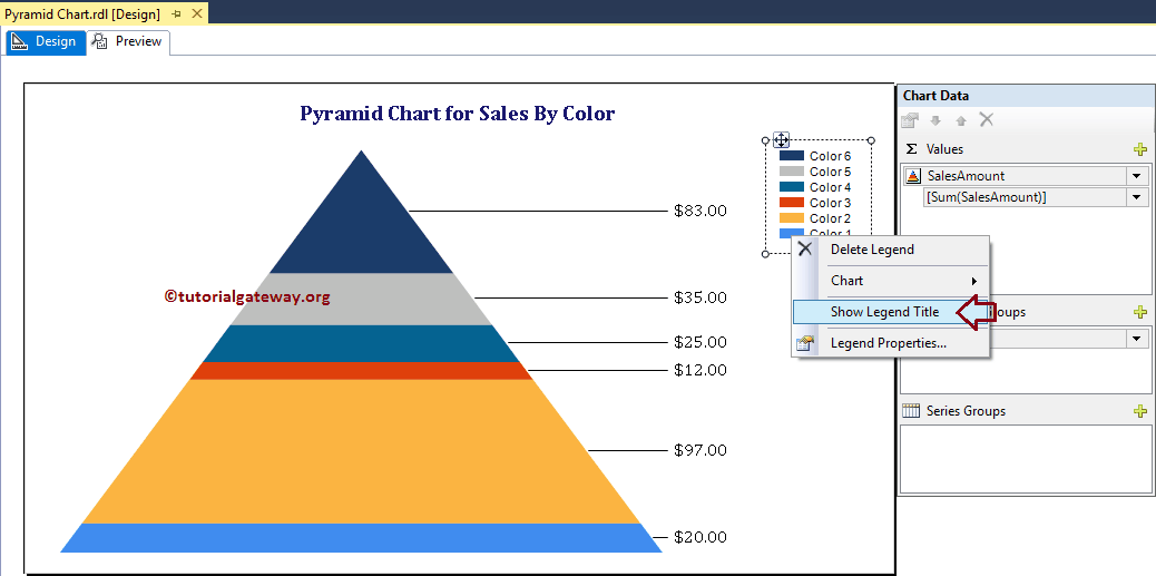 Pyramid Chart in SSRS 15