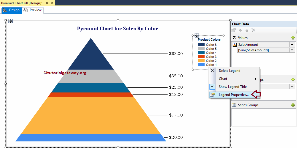 Pyramid Chart in SSRS 16