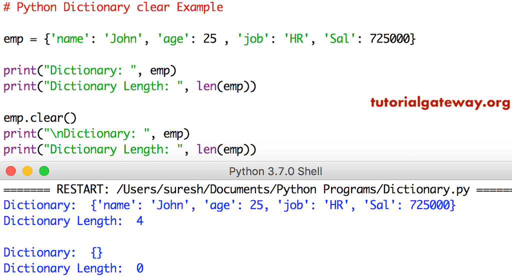 What Does Clear Mean In Python Fabalabse