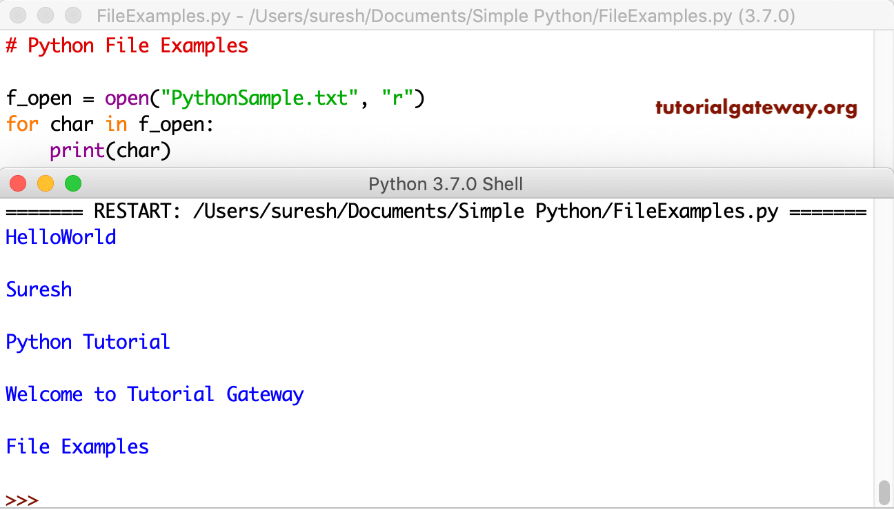 Python Read File 3