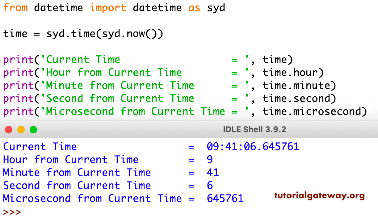 Python datetime 9