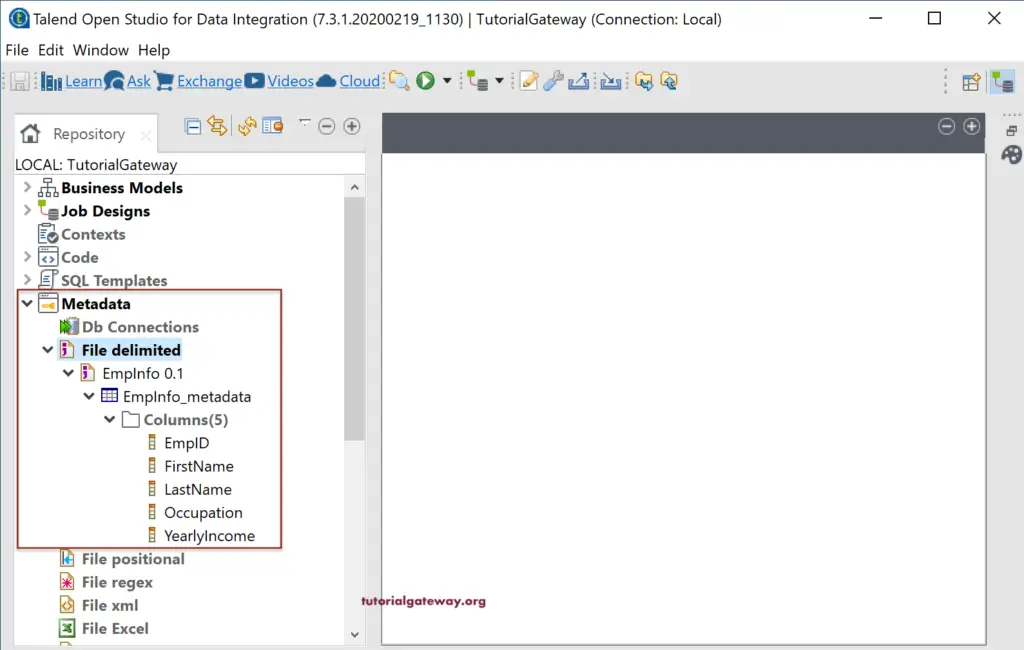Read Text File in Talend 11