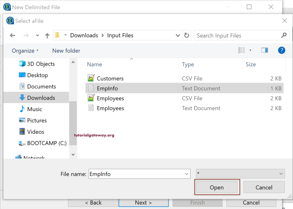 Read Text File in Talend 4