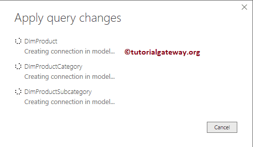 Wait until Apply Query Changes done 14