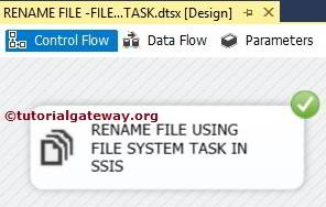Rename FIle Using File System Task in SSIS 11