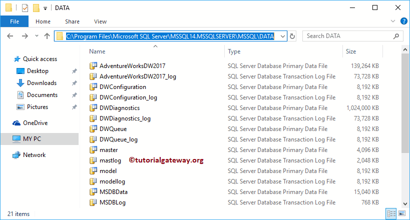 Open File location to view existing msg and ldd files 2