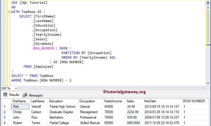 Retrieve Last Record for each Group in SQL Server 2