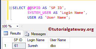 Login Name and user name 2