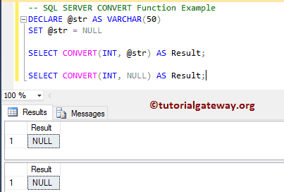 SQL CONVERT EXAMPLE 4