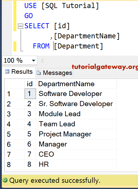 SQL DELETE Statement 11