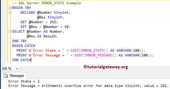 SQL ERROR STATE 2