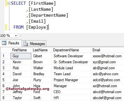 REPLACE IN SQL 2014