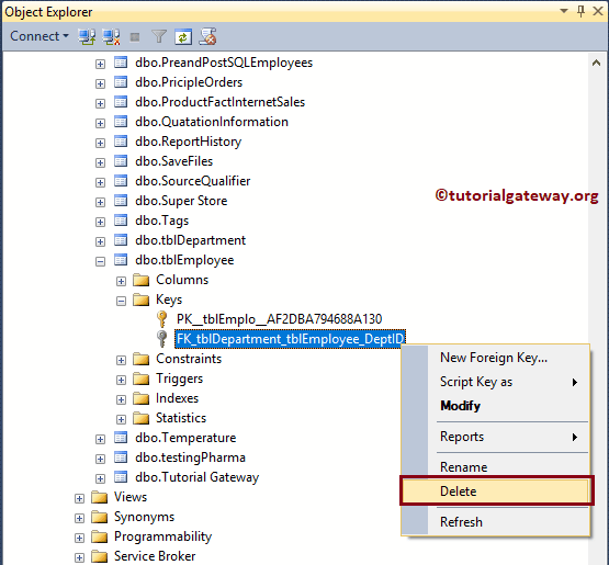 SQL Foreign Key 8