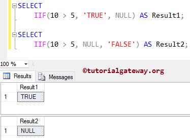 null values as arguments 8