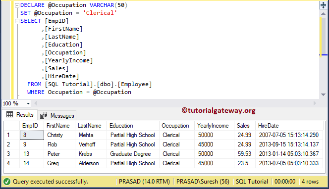 SQL Query to Select All If Parameter is Empty or NULL 2