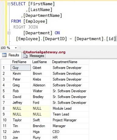 SQL Right Join Select Few Columns 2