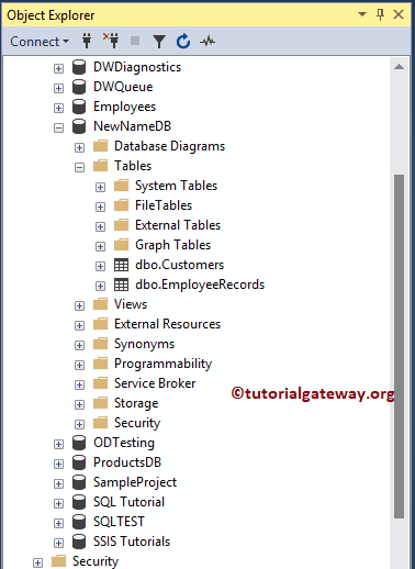 Create Database in SQL Server