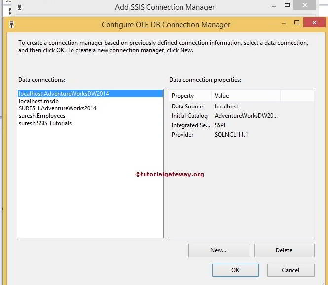 ADO Connection Manager in SSIS 4