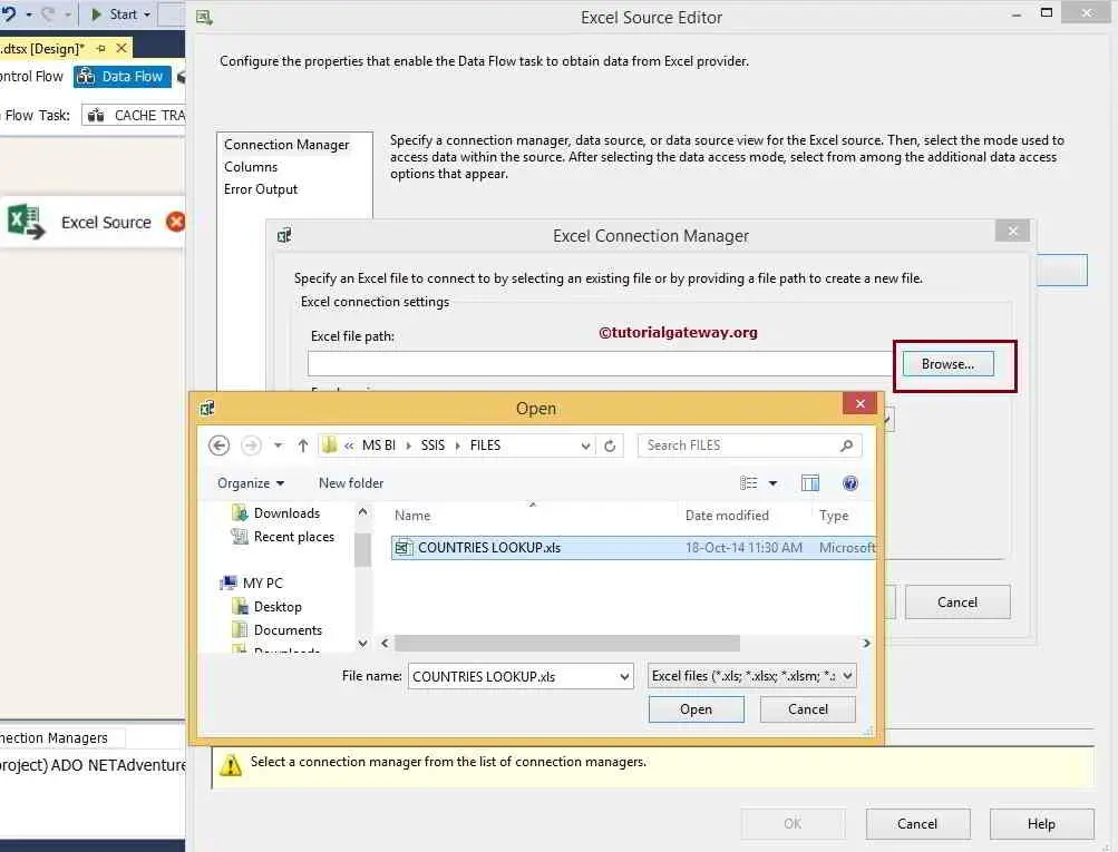 Cache Transformation in SSIS 3