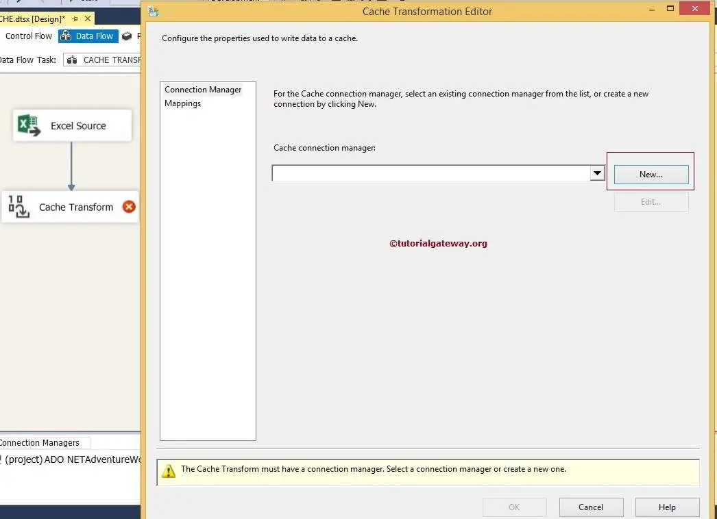 Cache Transformation in SSIS 7