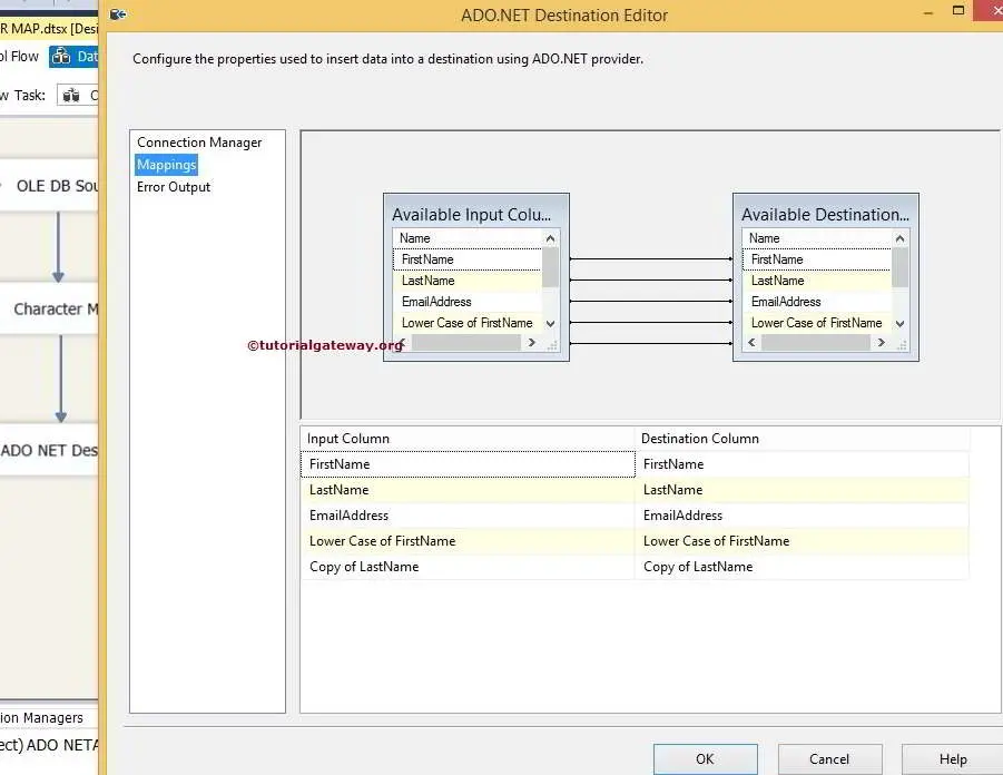 Character Map Transformation in SSIS 8