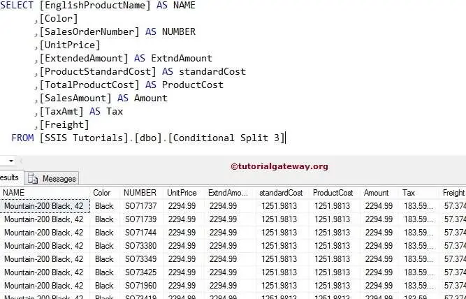Conditional Split Transformation in SSIS 15
