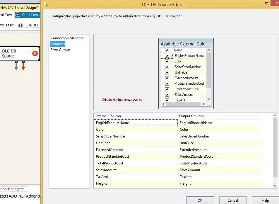 Conditional Split Transformation in SSIS 3