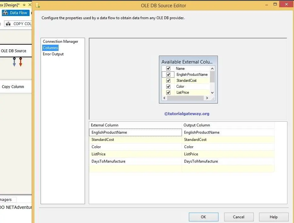 Copy Column Transformation in SSIS 3