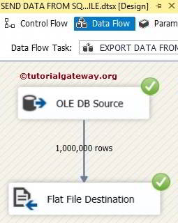 Export Data from SQL Server to Flat File in SSIS 11