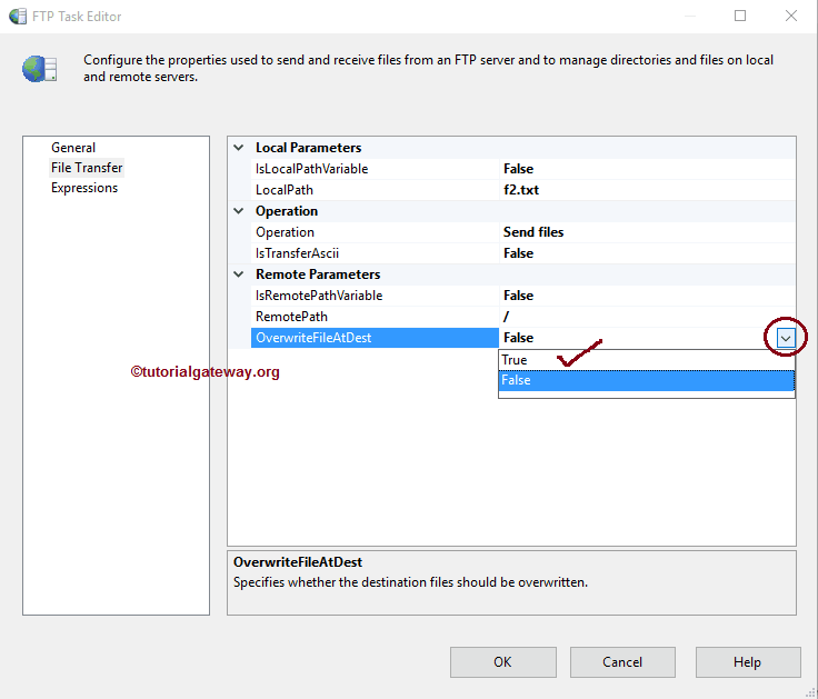 SSIS FTP TASK 15