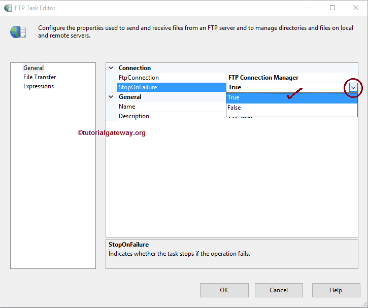 SSIS FTP TASK 5