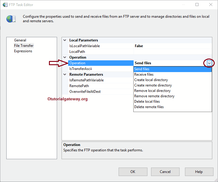 SSIS FTP Task Send Files 11