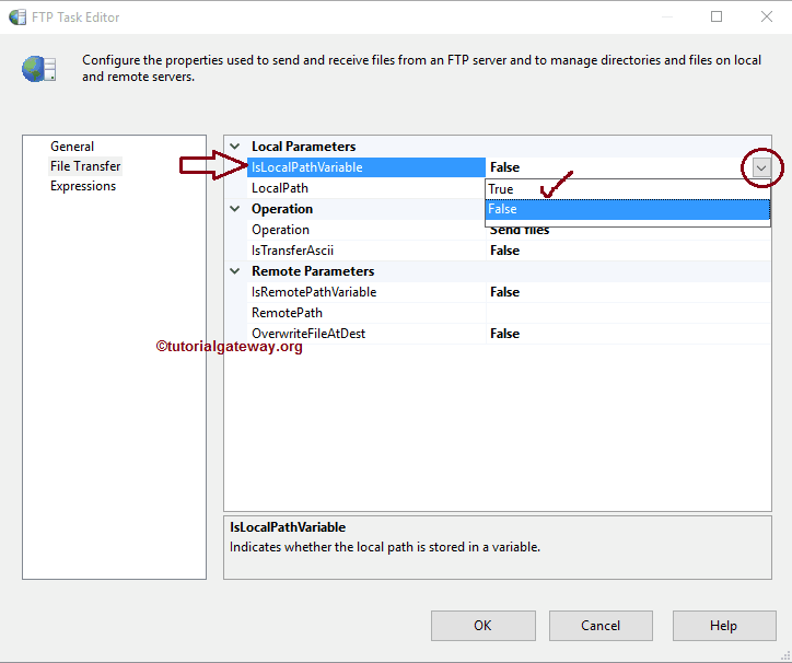 SSIS FTP TASK 8