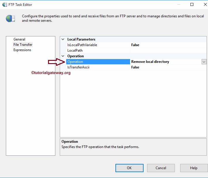 SSIS FTP TASK DELETE LOCAL DIRECTORY 4