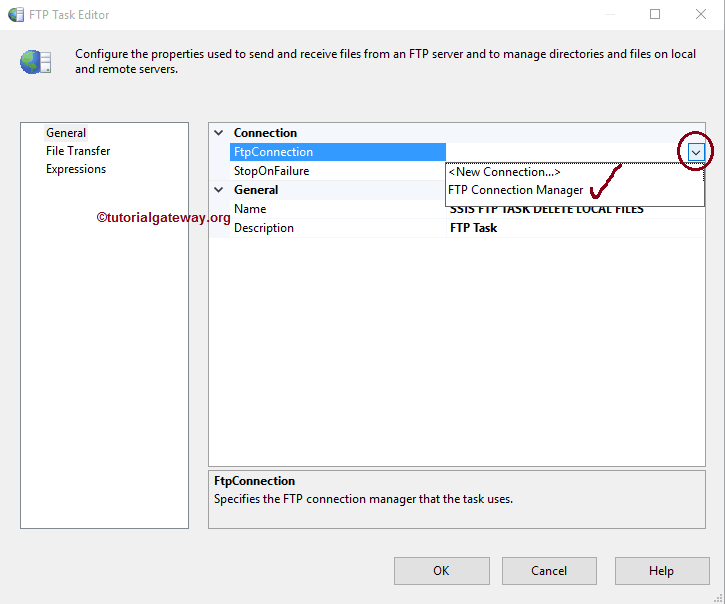 SSIS FTP TASK DELETE LOCAL FILES 2