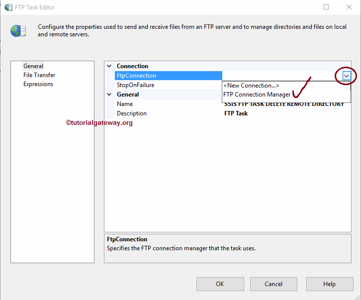 SSIS FTP TASK DELETE REMOTE DIRECTORY 2