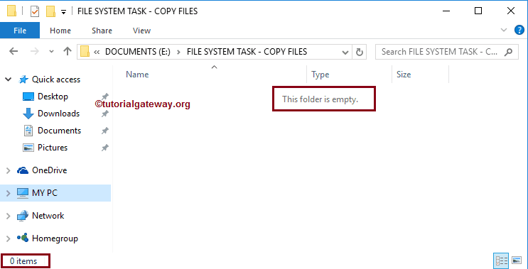SSIS FTP TASK RECEIVE FILES 0