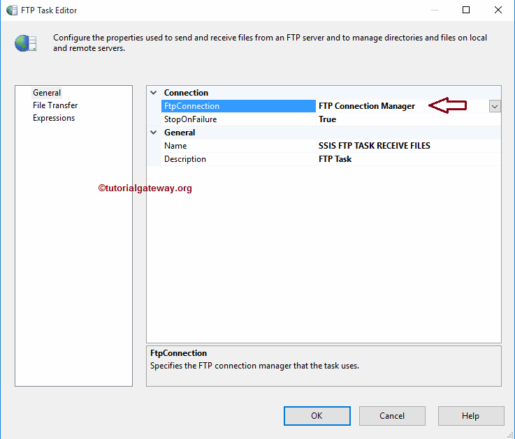 SSIS FTP TASK RECEIVE FILES 3