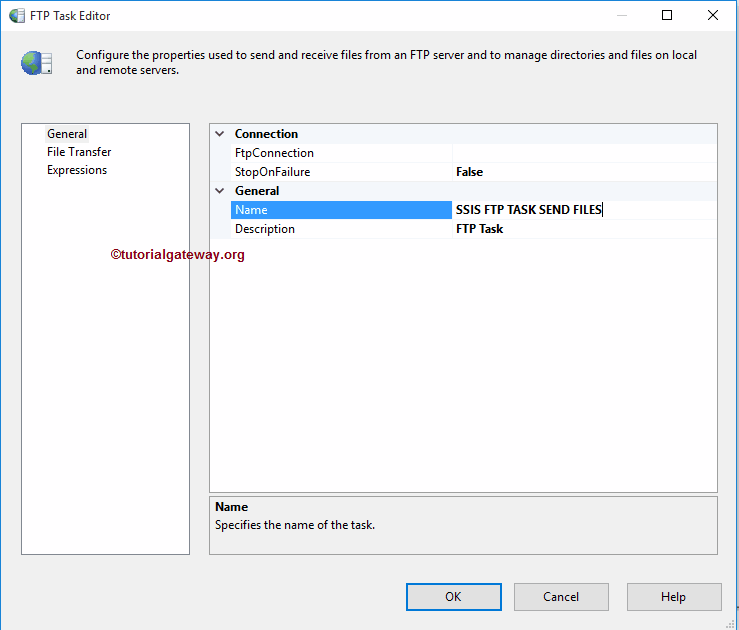 SSIS FTP TASK SEND FILES 3