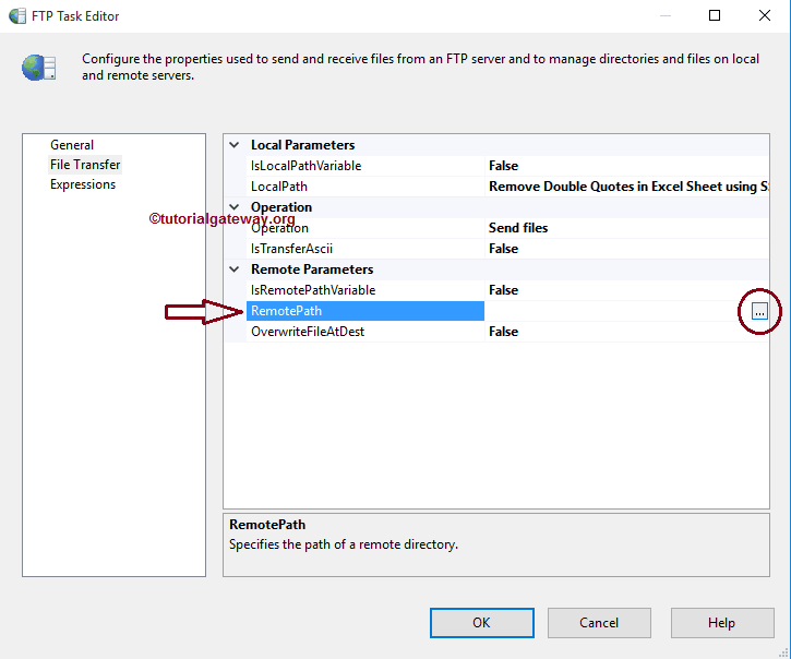SSIS FTP TASK SEND FILES 5