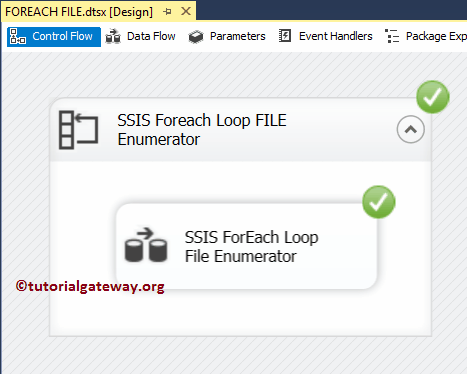 SSIS ForEach Loop File Enumerator 24