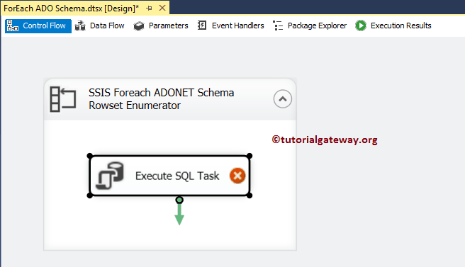 SSIS Foreach ADO.NET Schema Rowset Enumerator 12