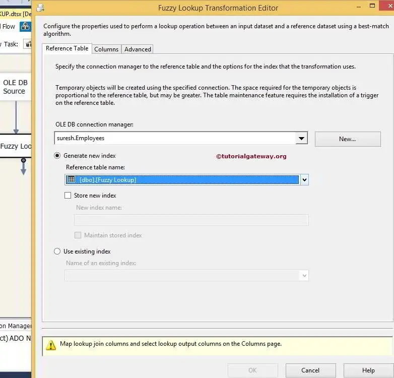 SSIS Fuzzy Lookup Transformation 4