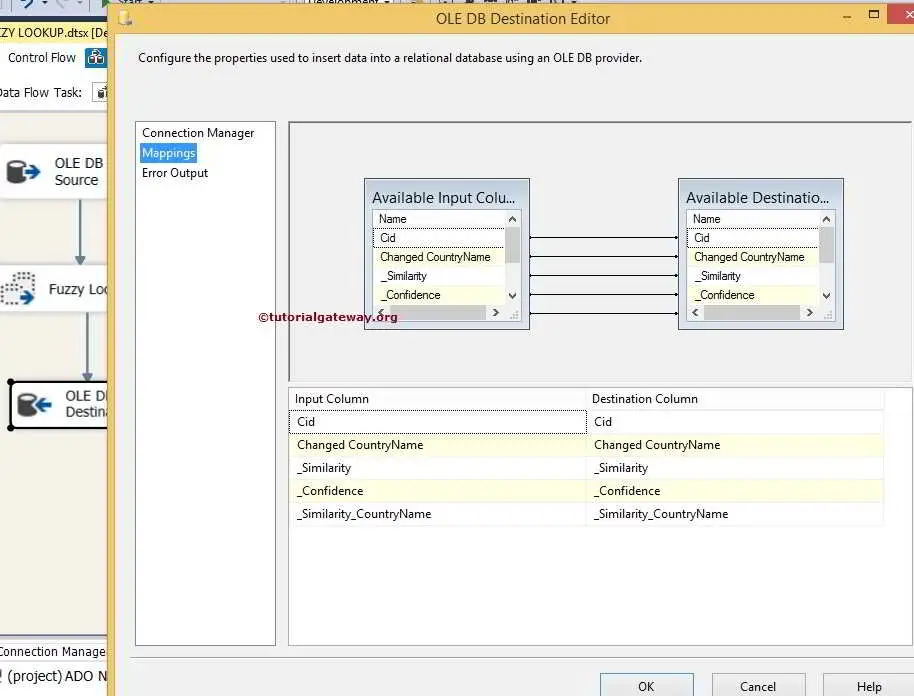 SSIS Fuzzy Lookup Transformation 8