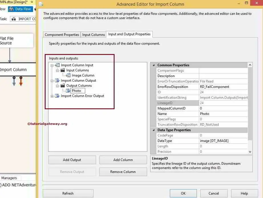 IMPORT COLUMN TRANSFORMATION IN SSIS 11