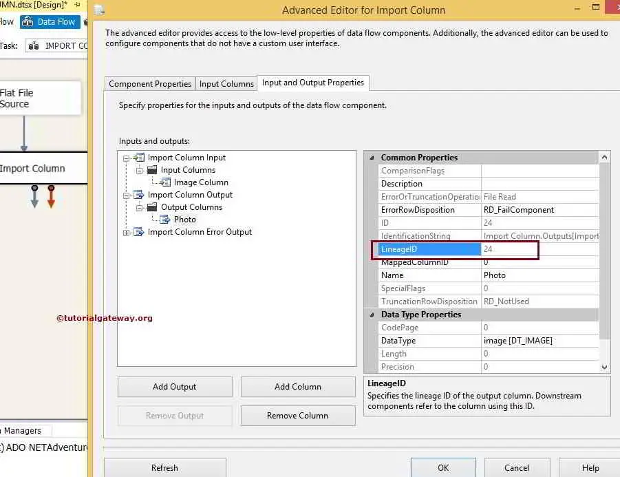 IMPORT COLUMN TRANSFORMATION IN SSIS 12
