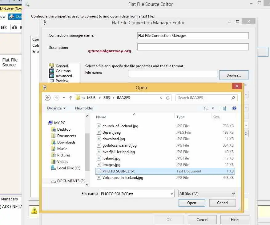 IMPORT COLUMN TRANSFORMATION IN SSIS 4