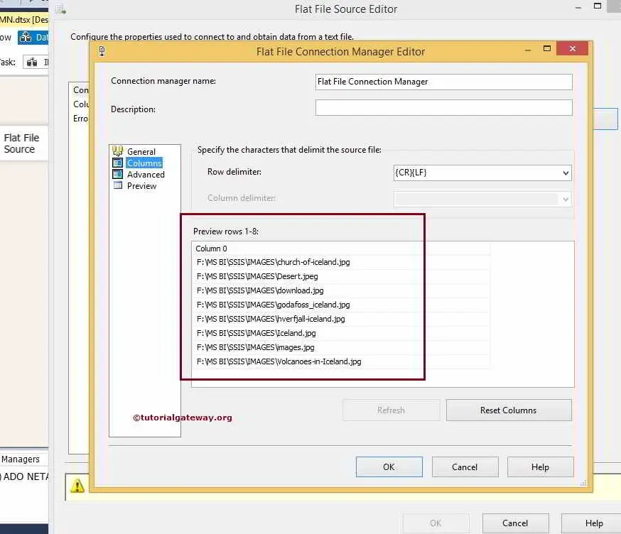 IMPORT COLUMN TRANSFORMATION IN SSIS 6